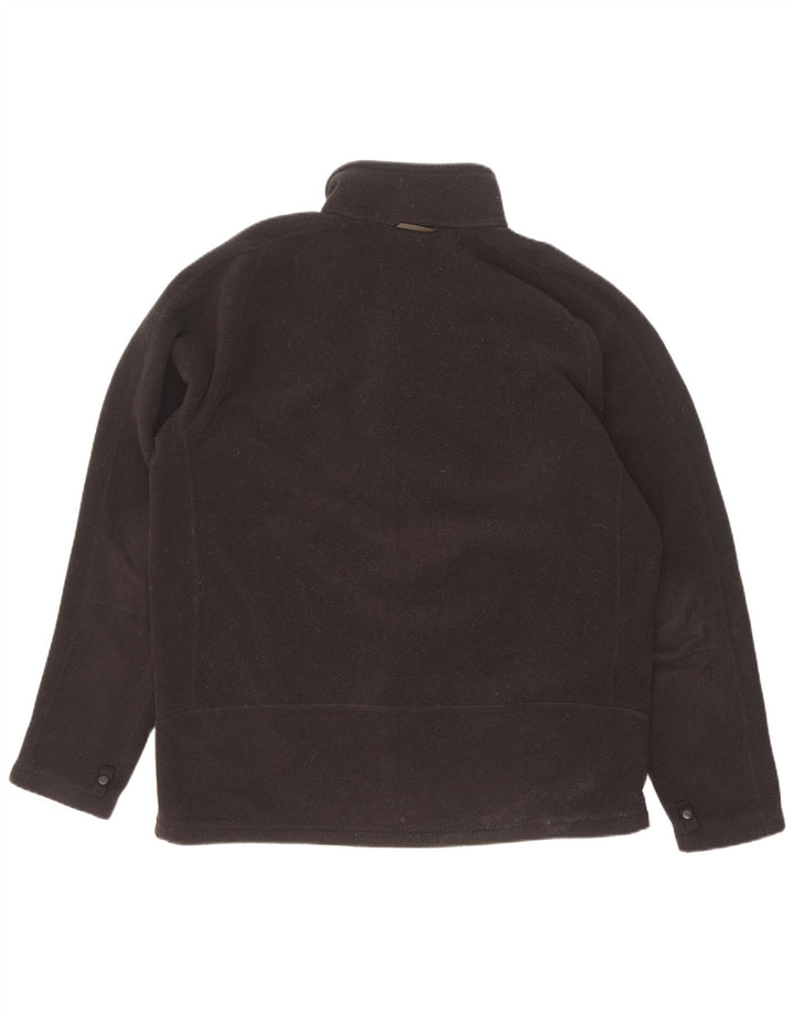 Giacca in pile da uomo con fodera grafica The North Face UK 40 grande poliestere nero
