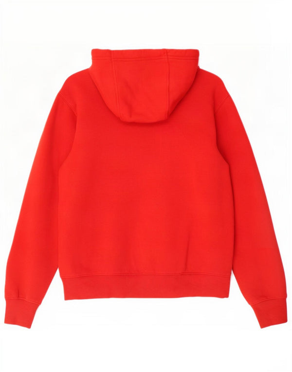 Maglione con cappuccio da uomo Tommy Hilfiger grande cotone rosso