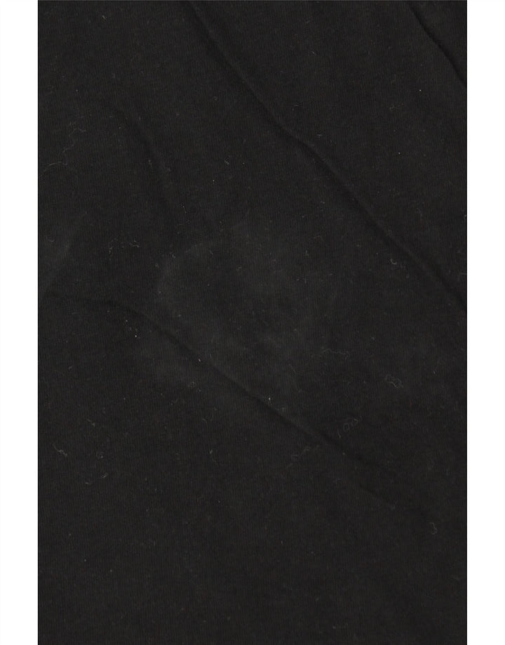 T-shirt grafica corta da donna Fila Top UK 12 cotone nero medio