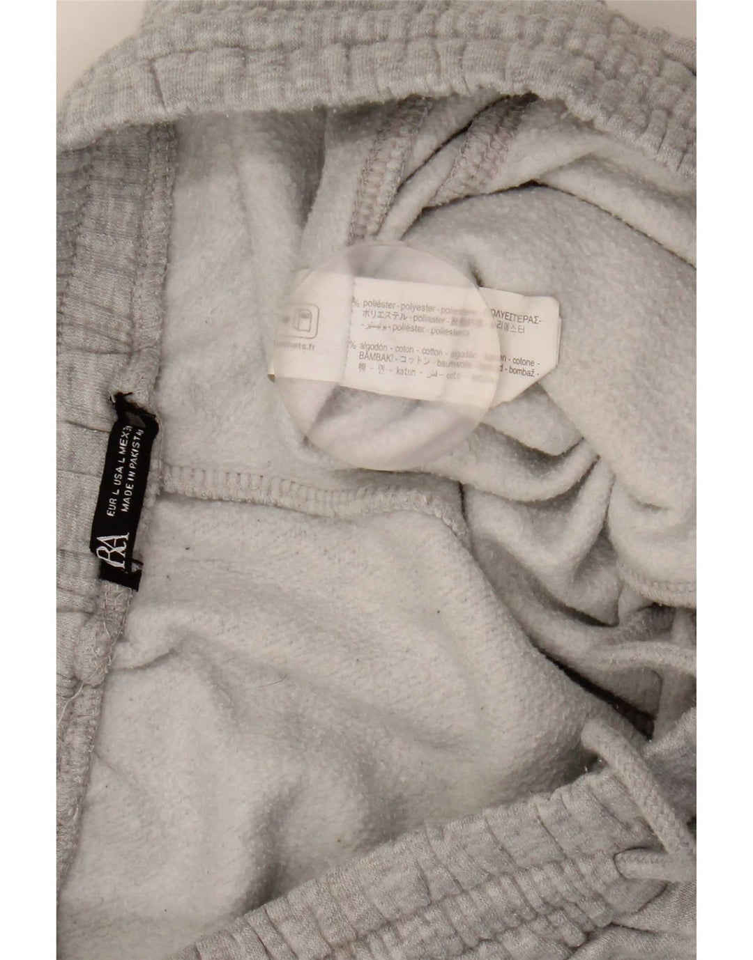 Pantaloni da tuta da uomo Zara Joggers grandi in poliestere grigio