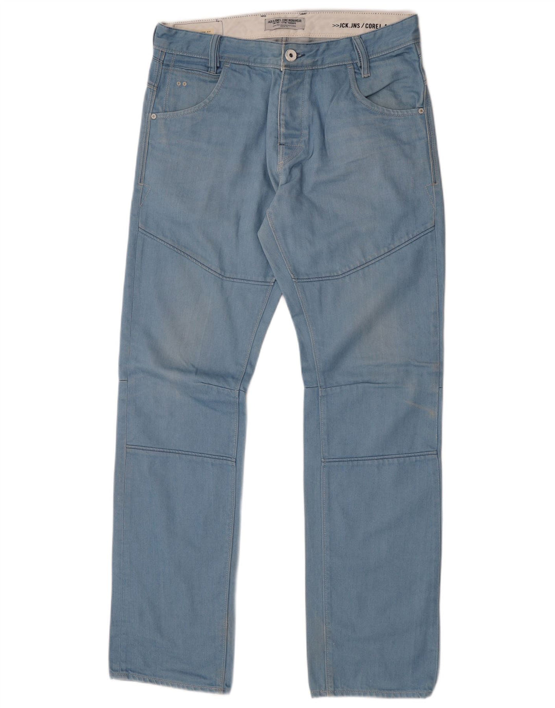 Jeans larghi squadrati da uomo Jack & Jones W34 L34 Blu