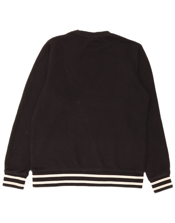 Felpa grafica da uomo Fila Jumper XS cotone a righe nere