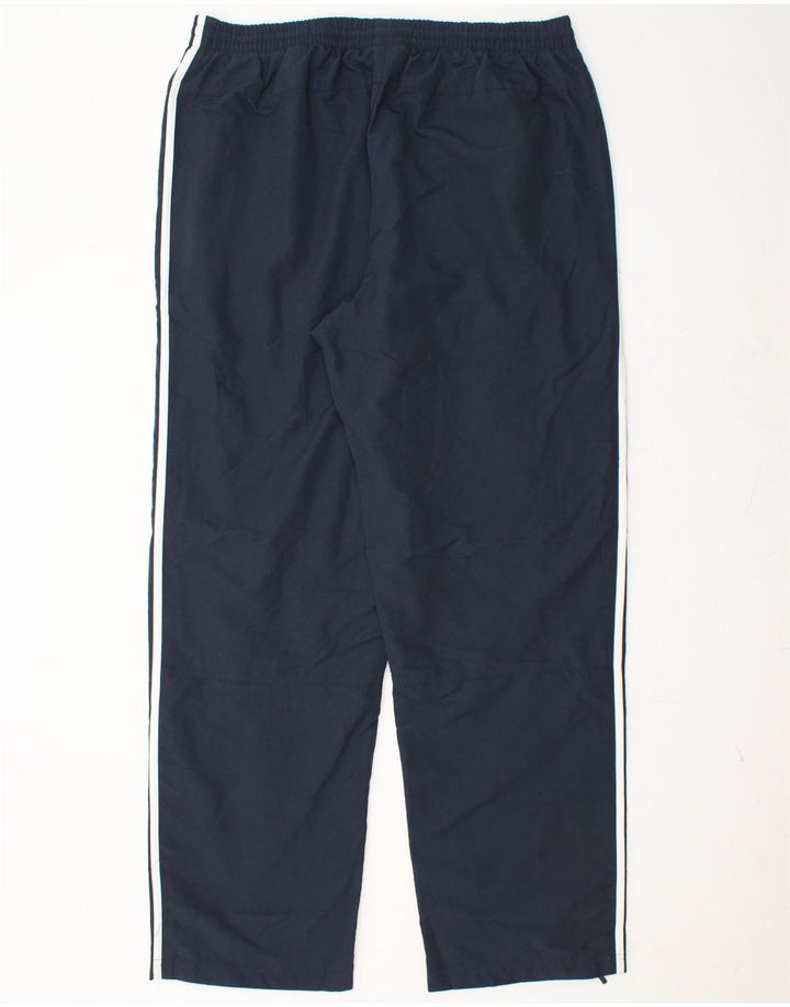 Pantaloni da tuta ADIDAS Climalite da uomo XL poliestere blu navy