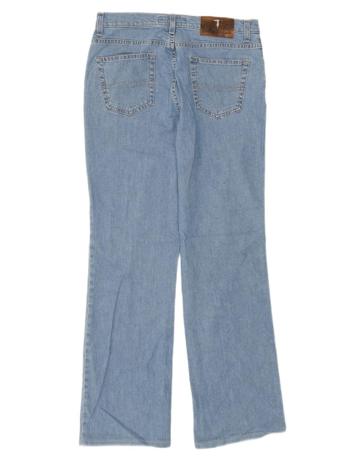 Jeans Dritti Donna Trussardi W30 L29 Cotone Blu