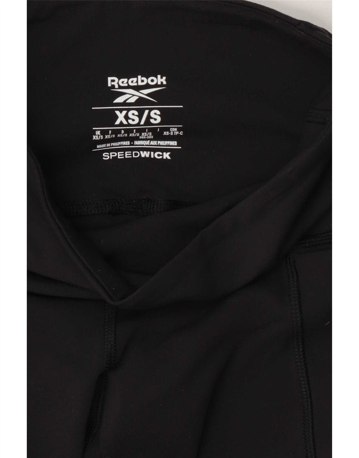 Leggings Reebok Donna UK 4 XS Grigi