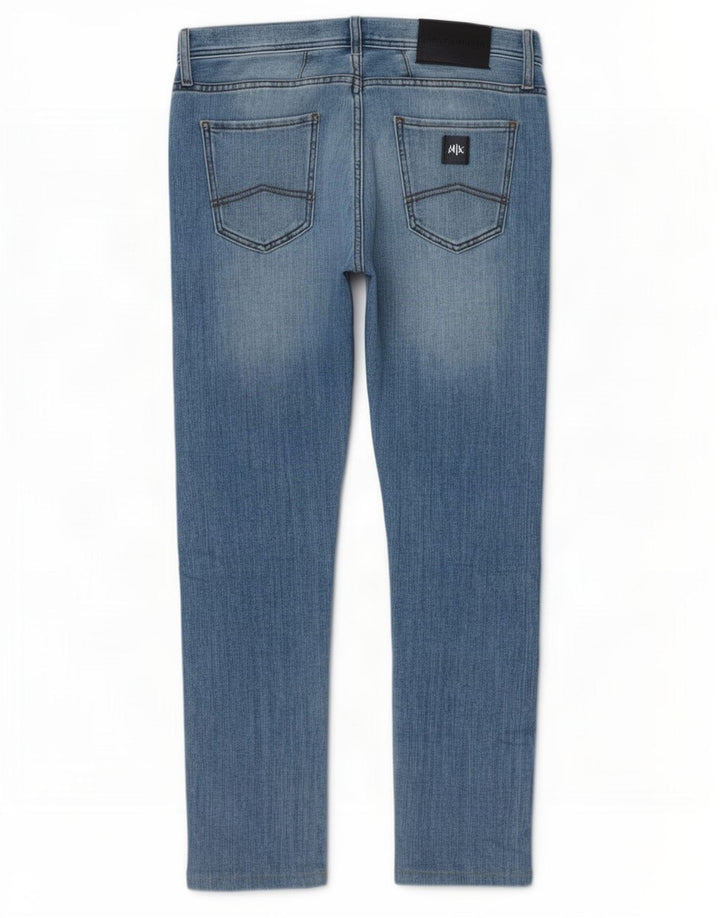 Jeans slim da donna Armani W30 L29 cotone blu