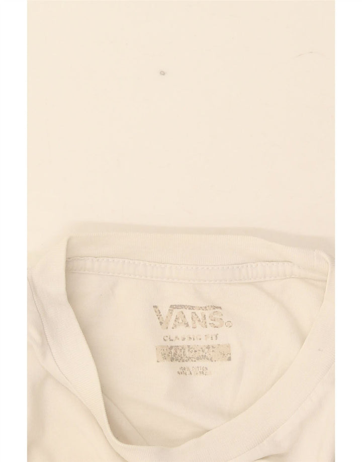Maglietta grafica da bambino Vans 11-12 anni Bianca