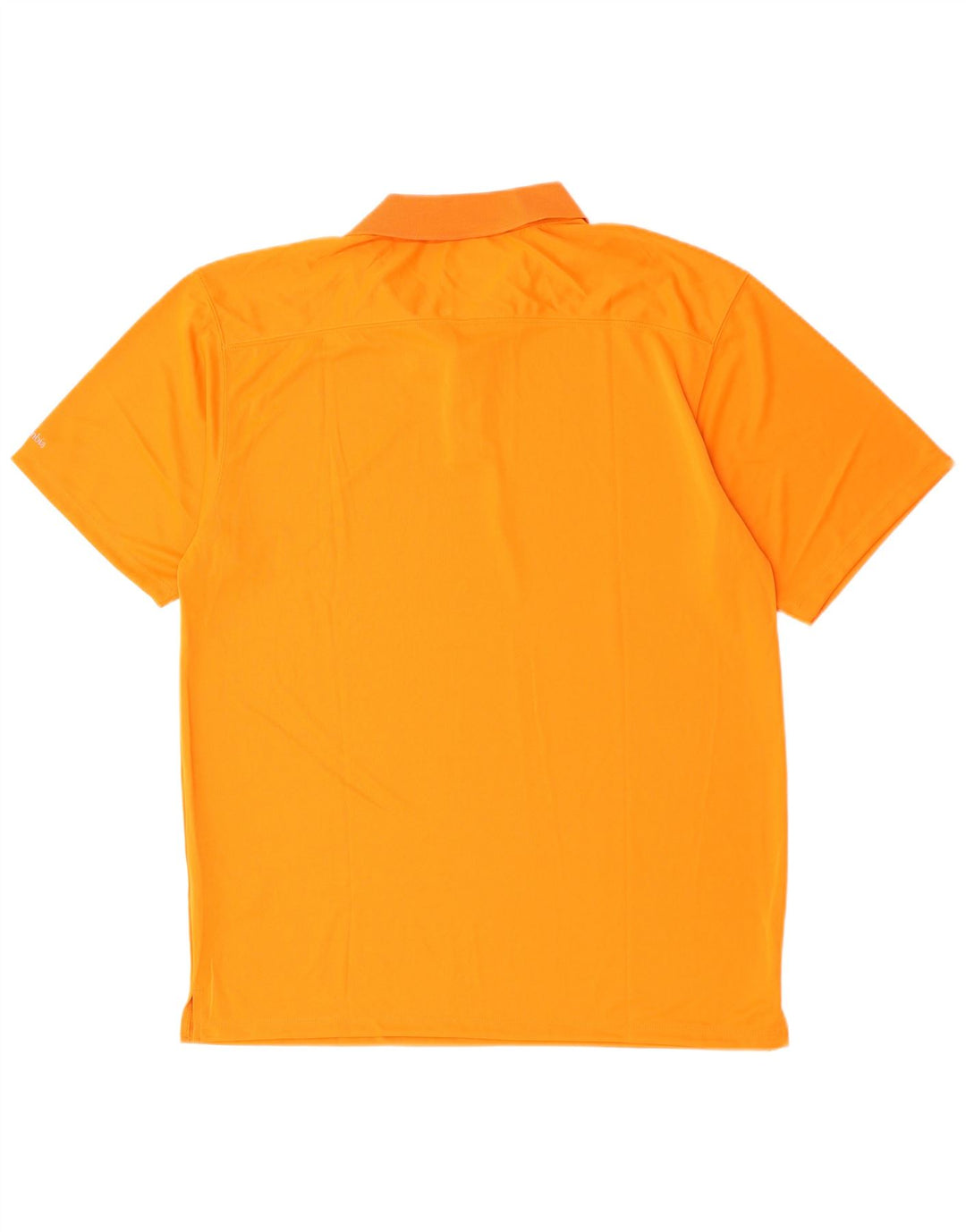 Polo Columbia Omni-Shade da uomo XL arancione in poliestere
