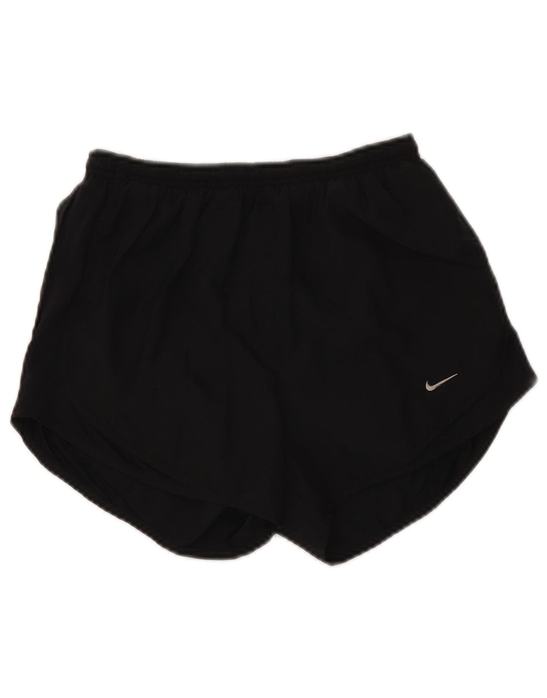 Pantaloncini sportivi Nike da donna Dri Fit UK 8 piccoli poliestere nero