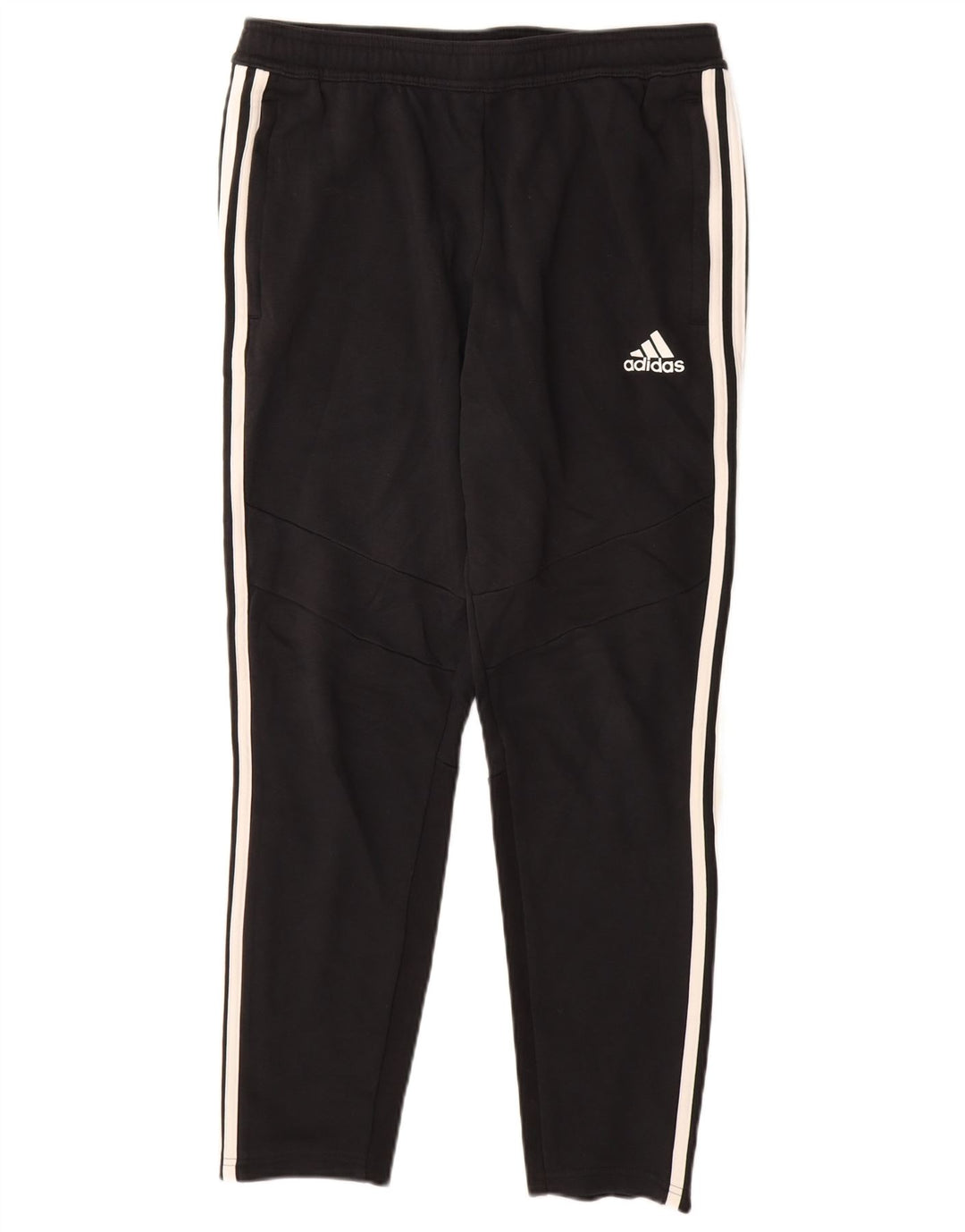 Pantaloni da tuta da uomo ADIDAS medio cotone nero