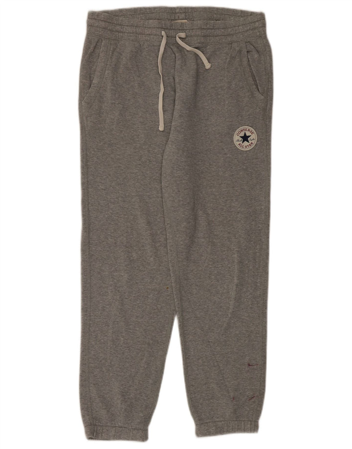 Converse Pantaloni da tuta da uomo Joggers Cotone grigio medio