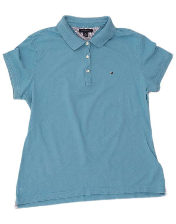 Polo da donna Tommy Hilfiger UK 18 XL cotone blu