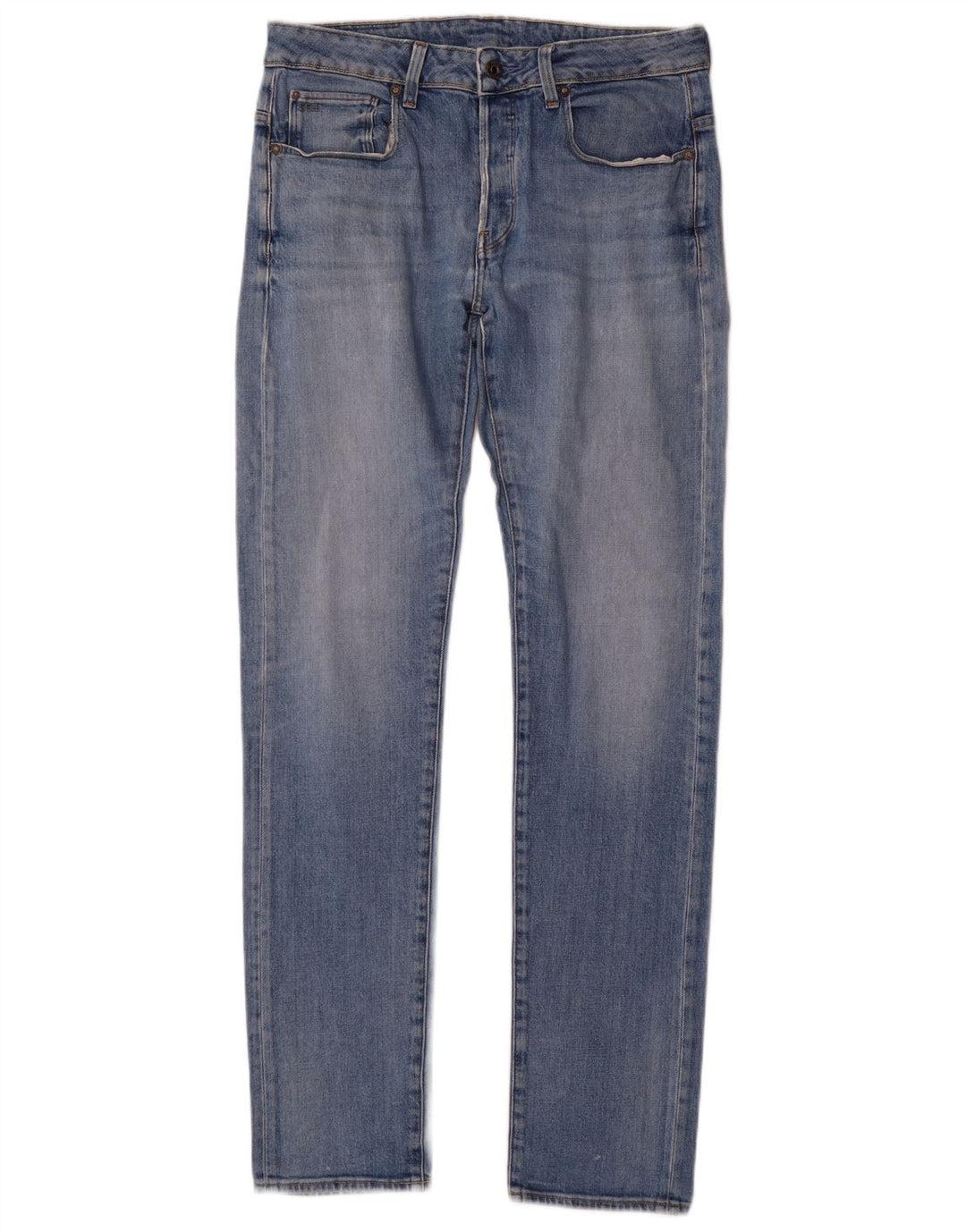 Jeans slim da uomo G-Star 3301 W32 L34 Blu