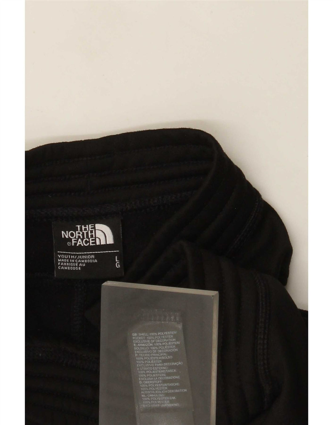 Pantaloncini sportivi cargo da ragazzo The North Face 11-12 anni Large in poliestere nero