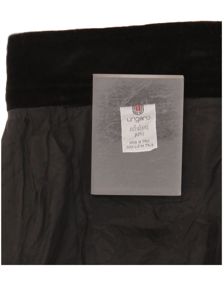 Gonna dritta da donna UNGARO W30 media nera