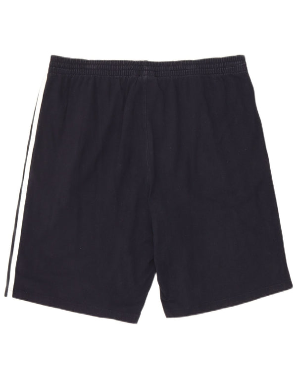 Pantaloncini sportivi Adidas da uomo XL in cotone blu navy