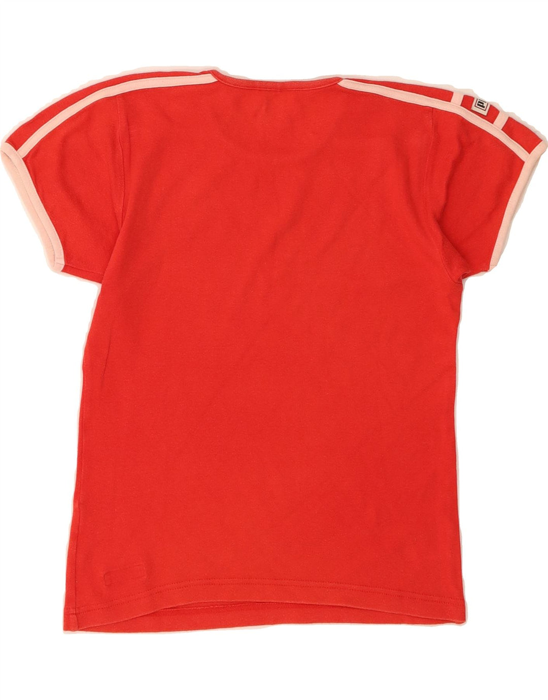 PUMA Womens T-Shirt Top UK 12 Medium Red Vintage Puma and Second-Hand Puma from Messina Hembry 
