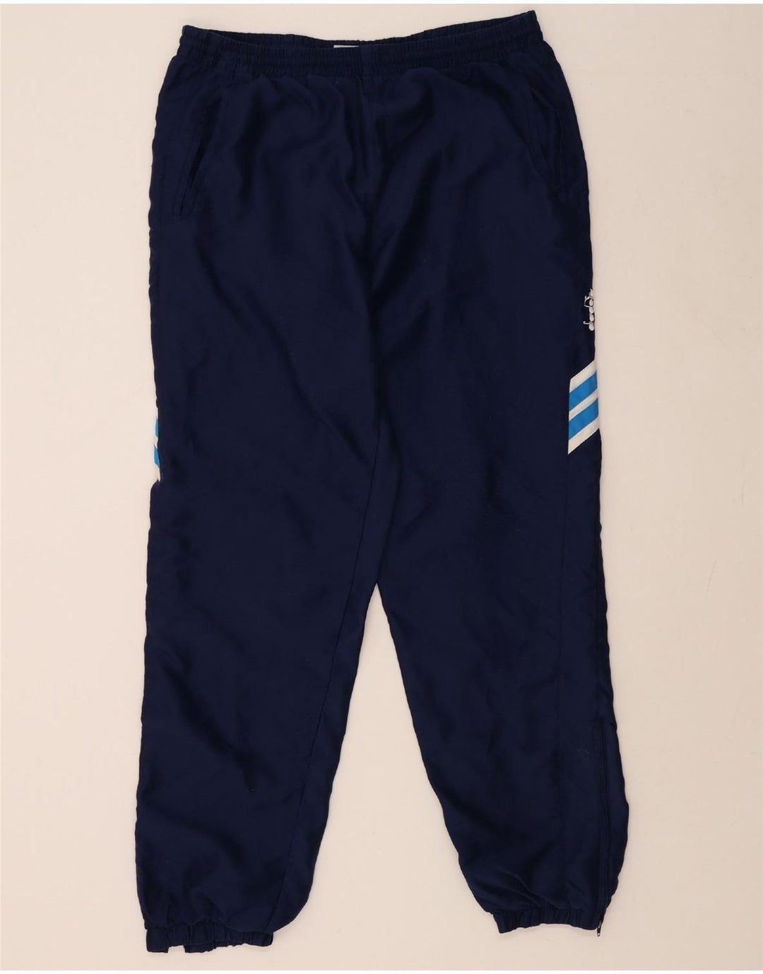 DIADORA Mens Tracksuit Trousers Joggers XL  Navy Blue Polyester Vintage Diadora and Second-Hand Diadora from Messina Hembry 