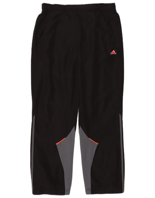 Pantaloni da tuta Adidas Climacool da uomo color block medio nero