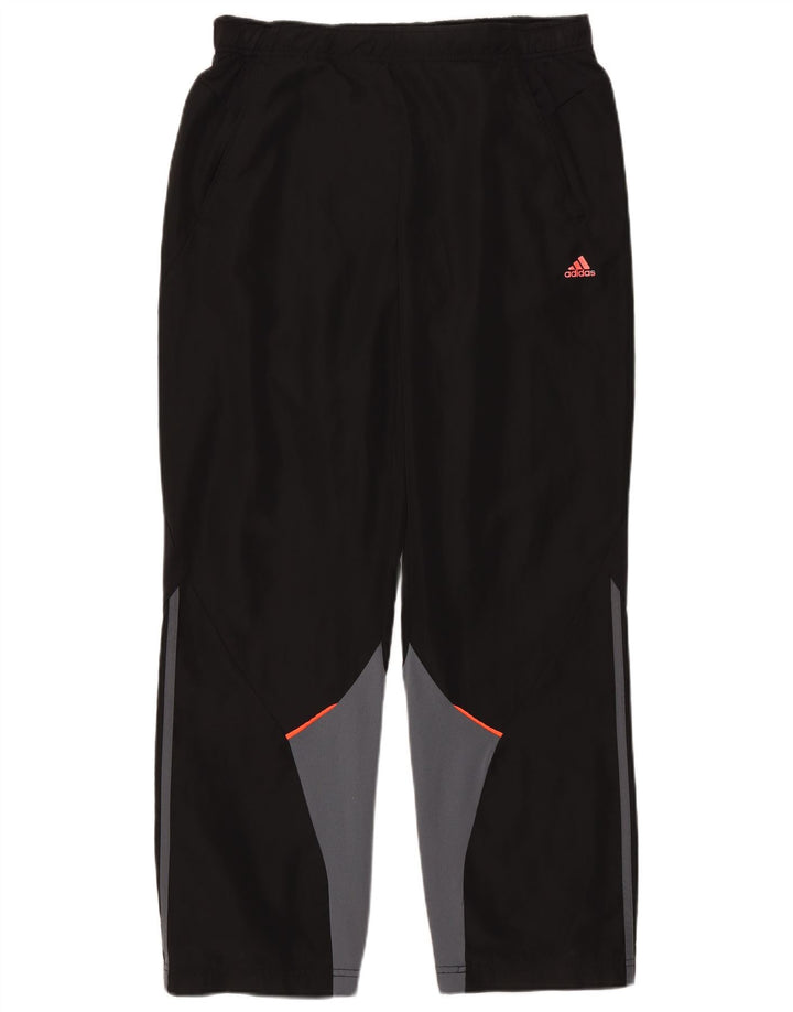 Pantaloni da tuta Adidas Climacool da uomo color block medio nero