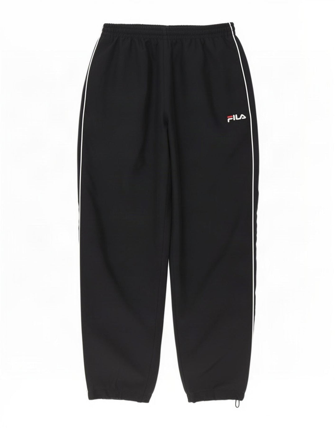 Pantaloni da tuta con grafica da uomo Fila Joggers medio poliestere nero