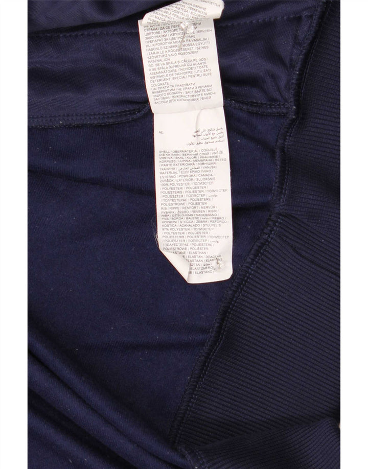 Giacca sportiva da uomo Puma XL in poliestere color block blu navy