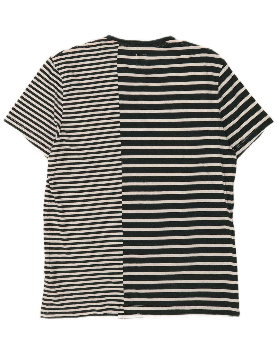 T-shirt da uomo Jack Wills Top in cotone a righe bianche medie