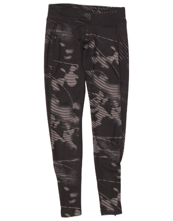 Leggings Asics da donna UK 12 medio poliestere mimetico nero