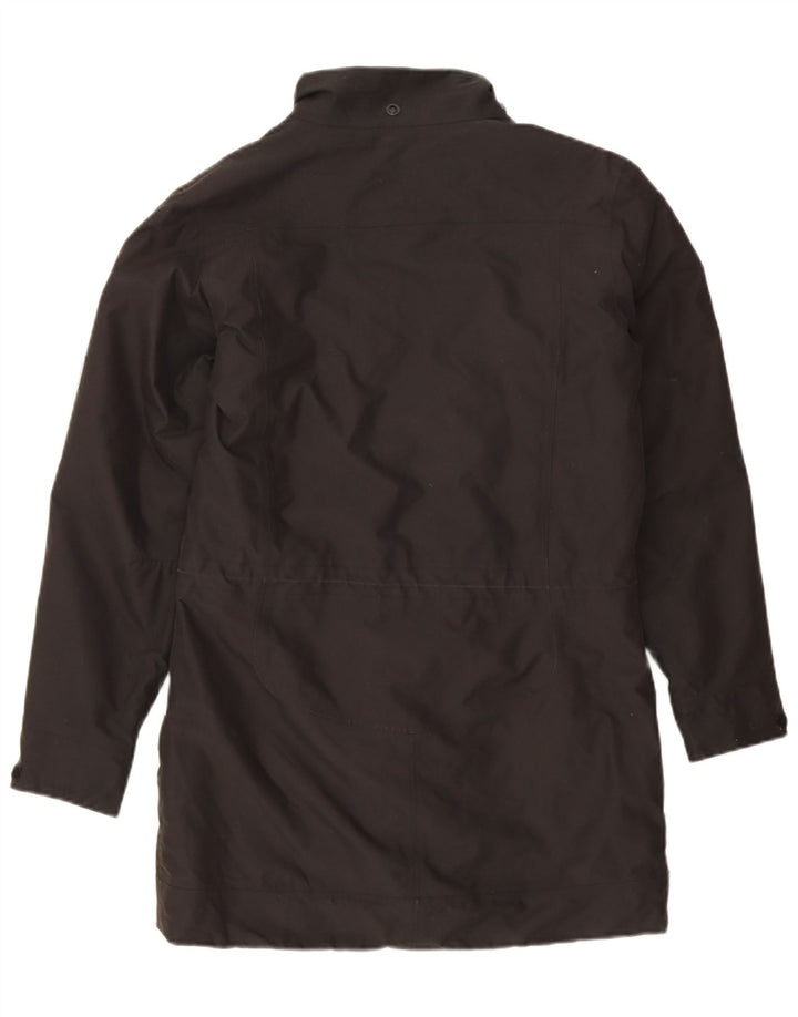 Cappotto giacca a vento da donna Jack Wolfskin UK 10 piccolo poliestere nero