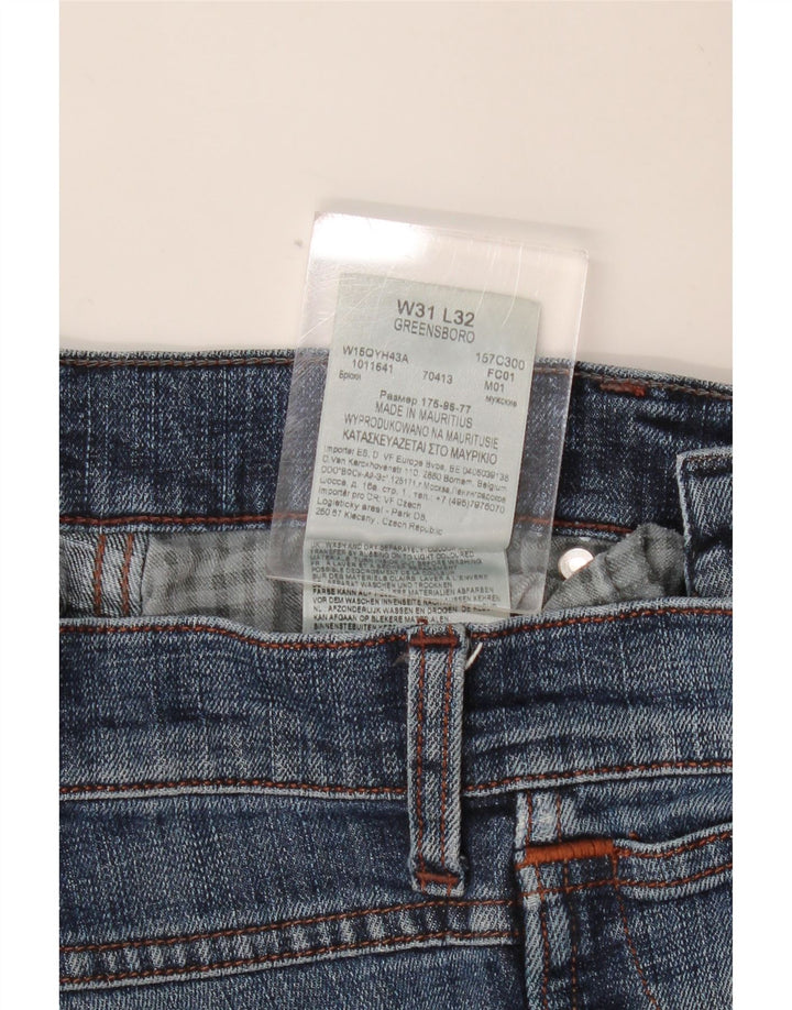 Jeans WRANGLER Greensboro Slim da uomo W31 L32 in cotone blu