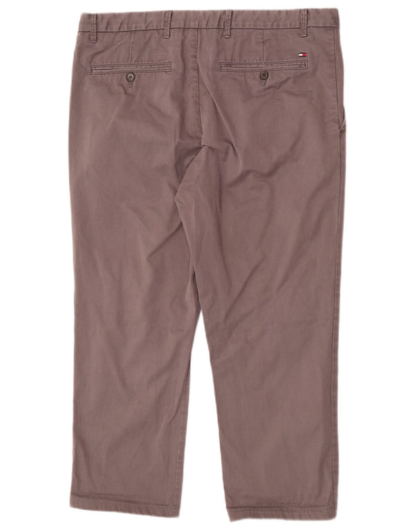 Pantaloni corti da uomo Tommy Hilfiger W36 L25 cotone grigio