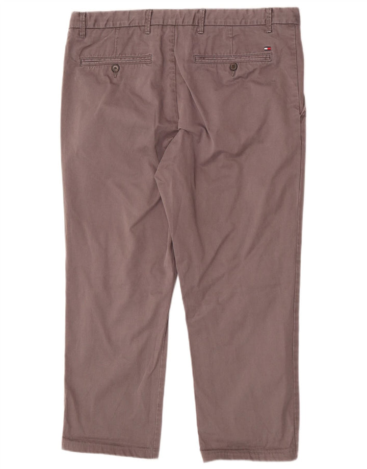 Pantaloni corti da uomo Tommy Hilfiger W36 L25 cotone grigio
