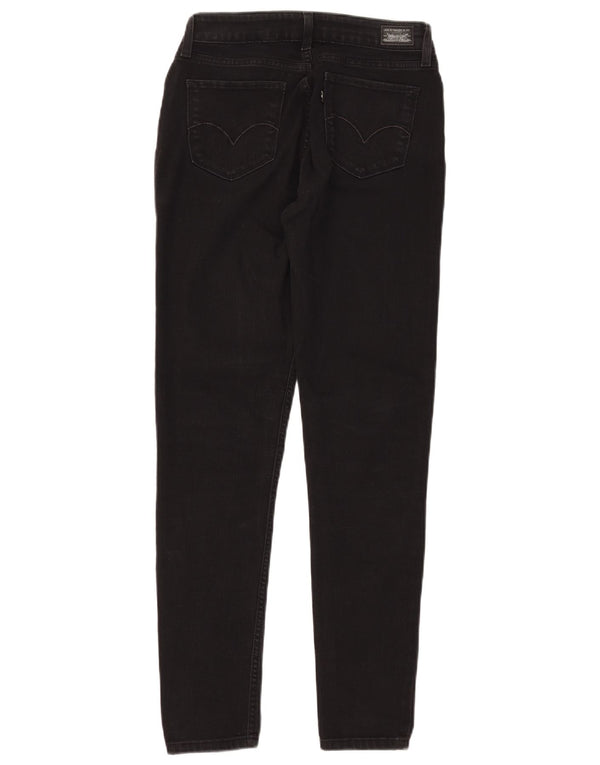 Jeans skinny Jegging da donna Levi's W28 L30 cotone nero
