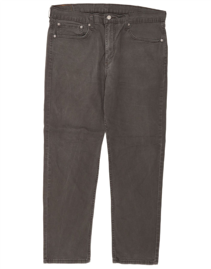 Levi's Uomo 502 Jeans affusolati W38 L32 Cotone grigio