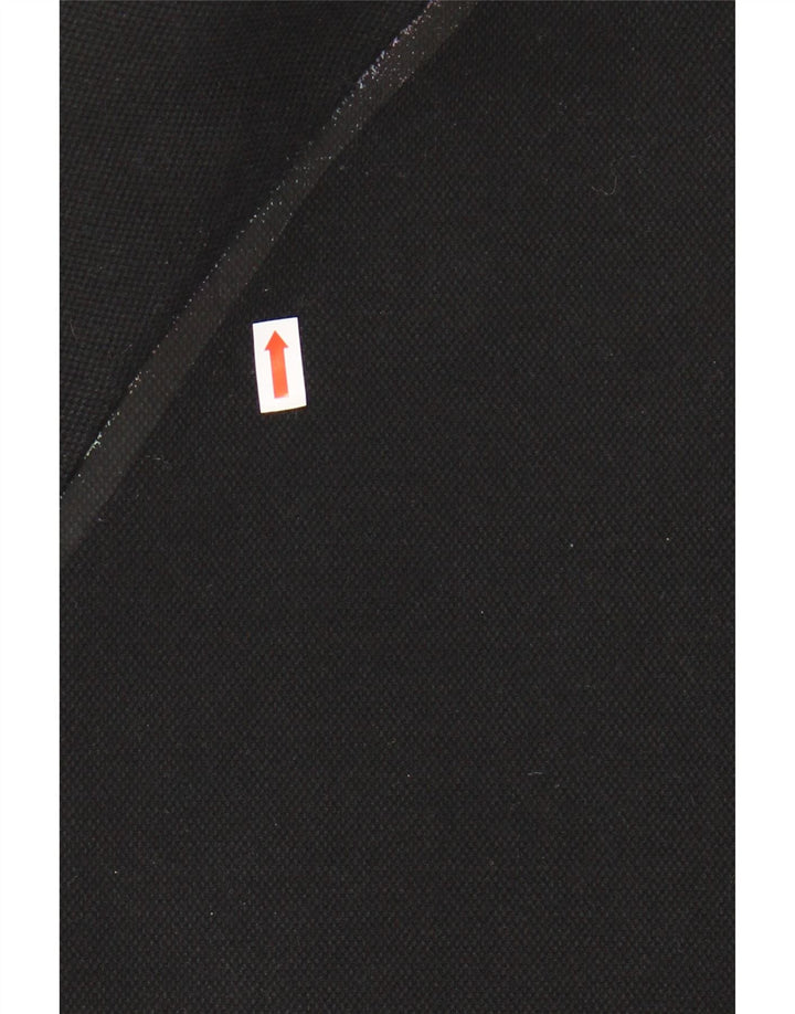 Maglione con cappuccio e zip grafica da donna SUPERDRY UK 12 Poliestere nero medio