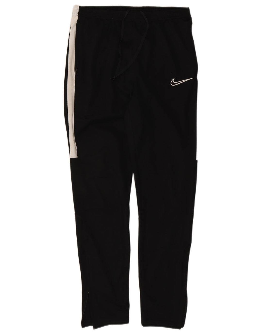 Pantaloni da tuta Nike Dri Fit da uomo, poliestere color block medio nero