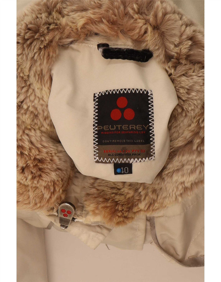 Piumino Donna PEUTEREY IT 40 Beige Medio Poliammide