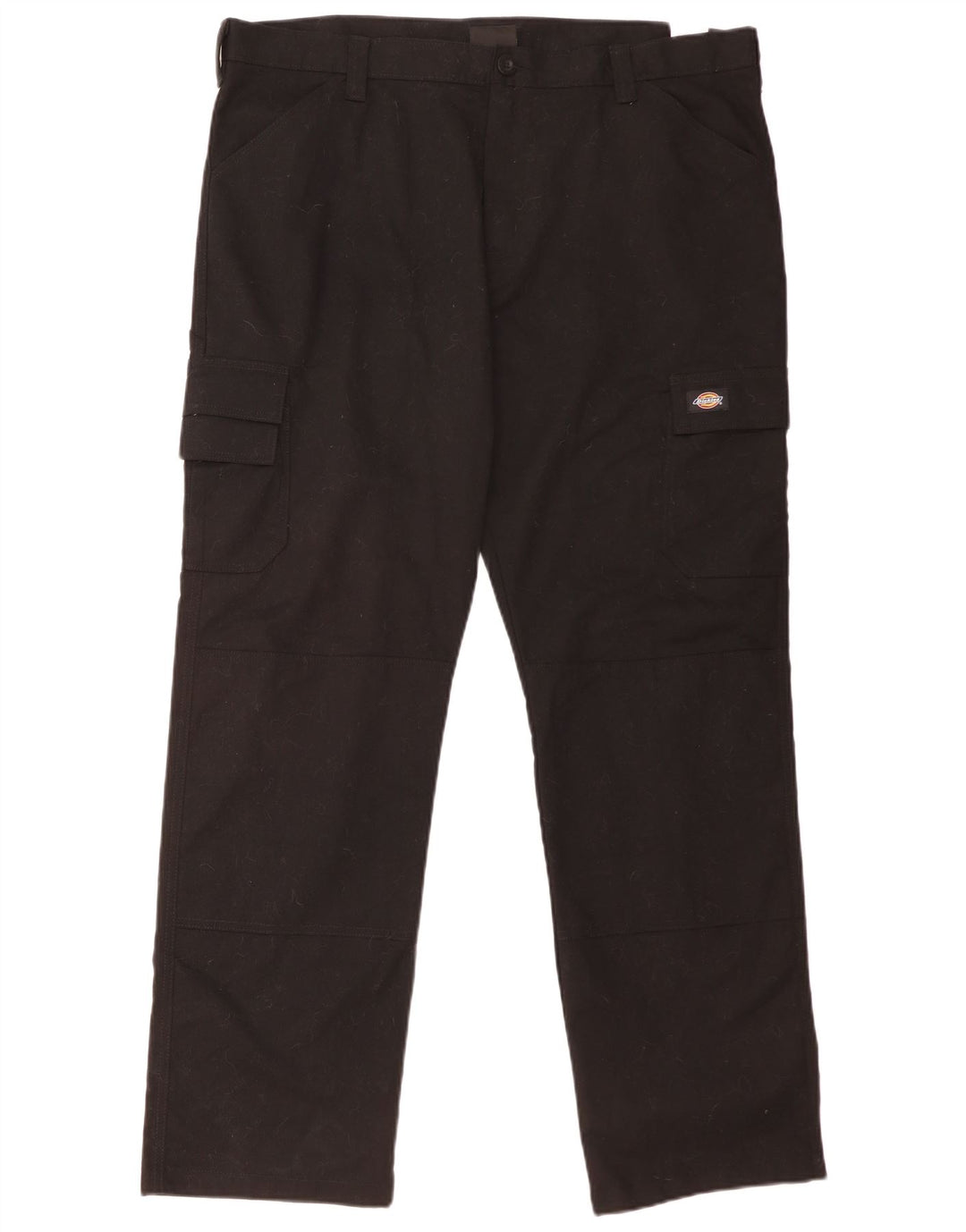 Pantaloni cargo dritti da uomo Dickies W40 L32 poliestere nero