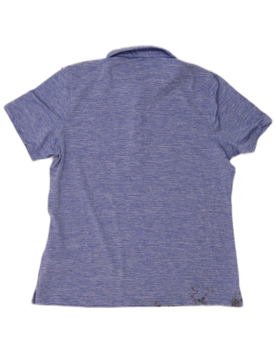 Polo da donna Vineyard Vines UK 14 Poliestere a righe blu medio