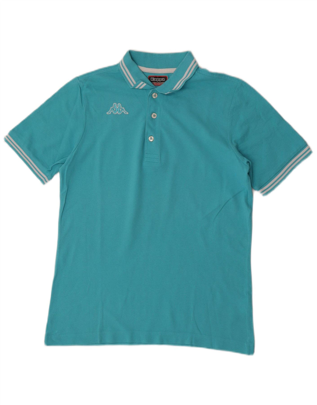 Polo Kappa Uomo Small Blu Cotone
