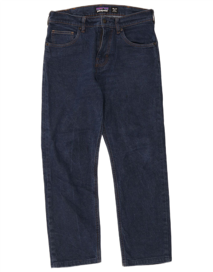 Jeans dritti da uomo Patagonia W30 L27 cotone blu