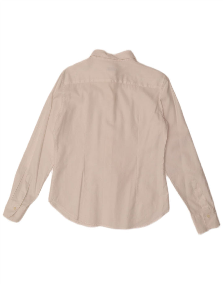 Maglia Donna Superga IT 46 Large Bianca Cotone