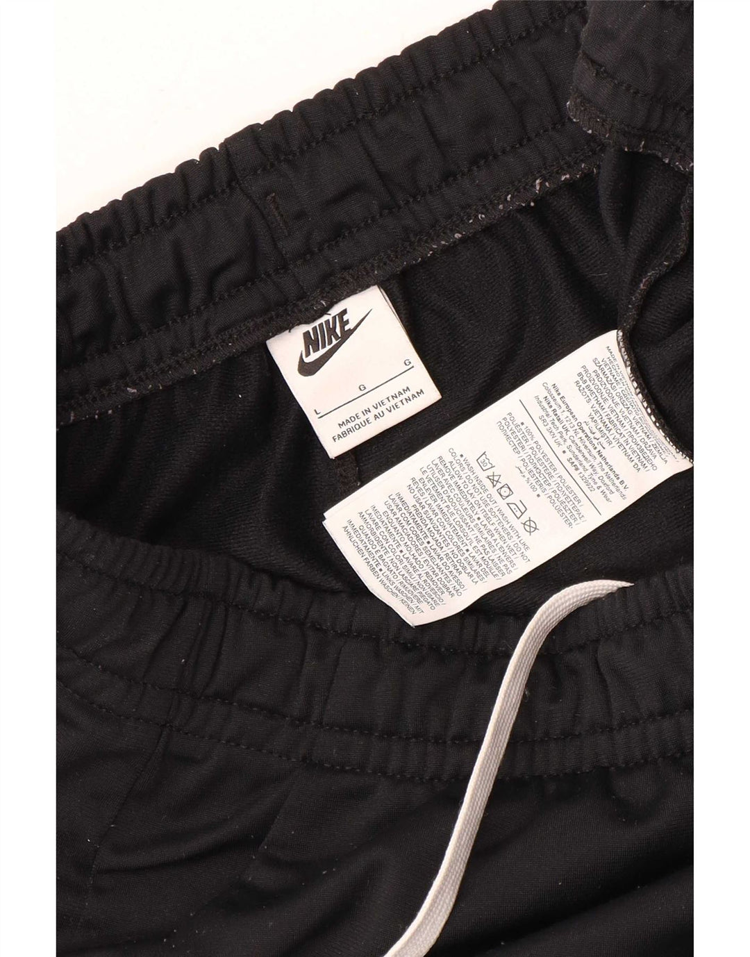 Pantaloni da tuta da uomo Nike Joggers Large Nero Colourblock Poliestere