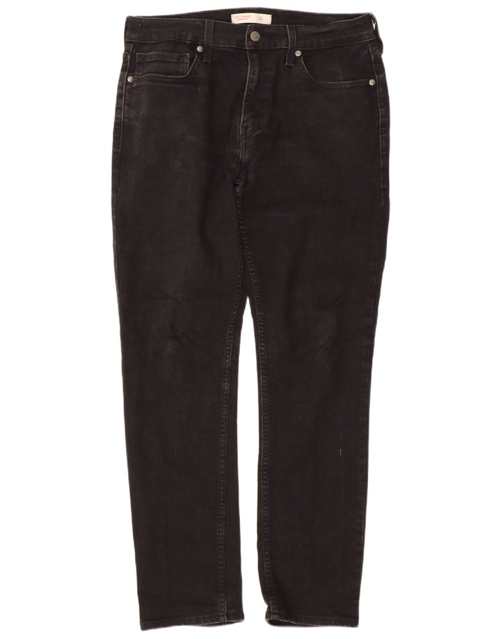 Jeans slim firmati da uomo Levi's W33 L30 cotone nero