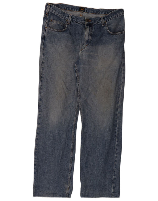 Jeans dritti da uomo Lee W36 L34 cotone blu