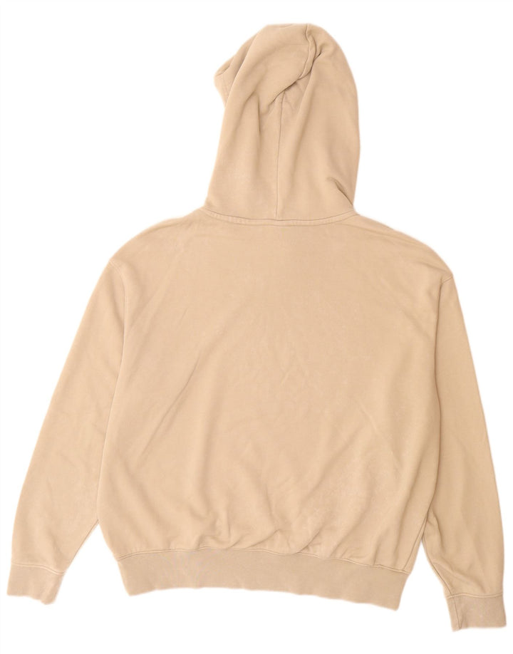 Felpa con cappuccio da uomo Nike in cotone beige medio
