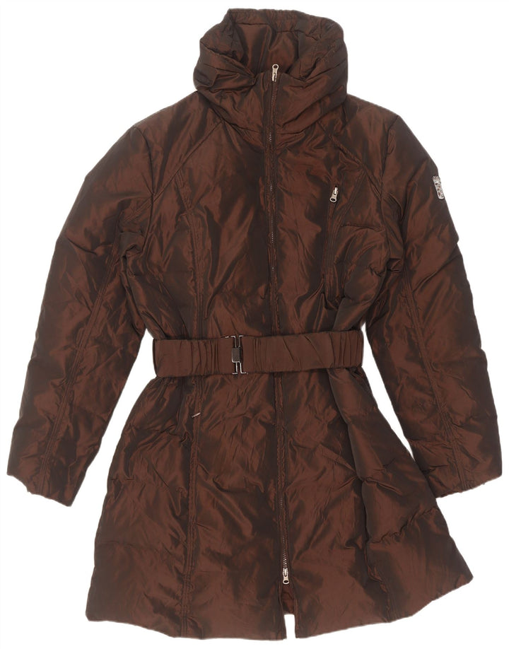 Cappotto imbottito da donna Marina Militare UK 20 2XL Poliestere marrone
