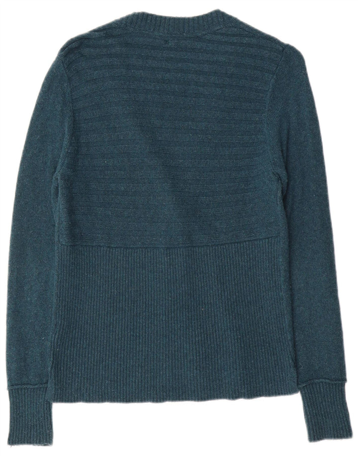 Maglione cardigan da donna White Stuff UK 10 Piccolo nylon verde