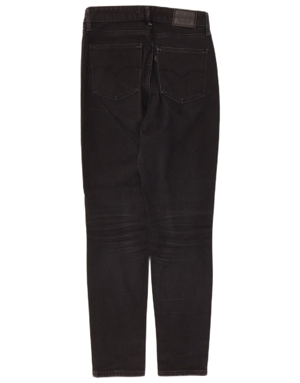 Jeans skinny a vita alta Levi's 721 da donna W28 L28 cotone nero