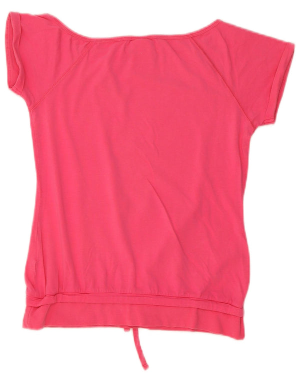 T-shirt Champion da donna Herritage Fit UK 12 cotone rosa medio